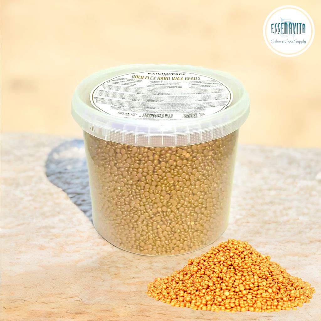 NaturaverdePro Gold hard wax beads bulk size 118.3 oz