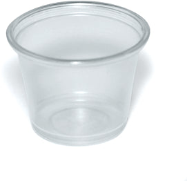 1 OZ. PLASTIC CUPS 125-PACK