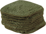 Lush Microfiber 4x4" Inch square cloths for make up removal and exfoliation