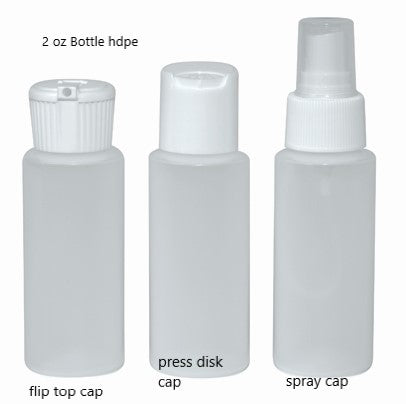 2 oz. empty cosmetic bottle