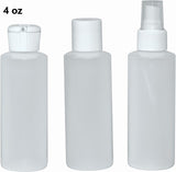 4oz empty cosmetic bottle