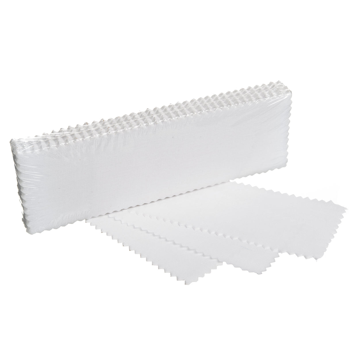 SOFT BLEACHED MUSLIN STRIPS 100PK- 3X9"