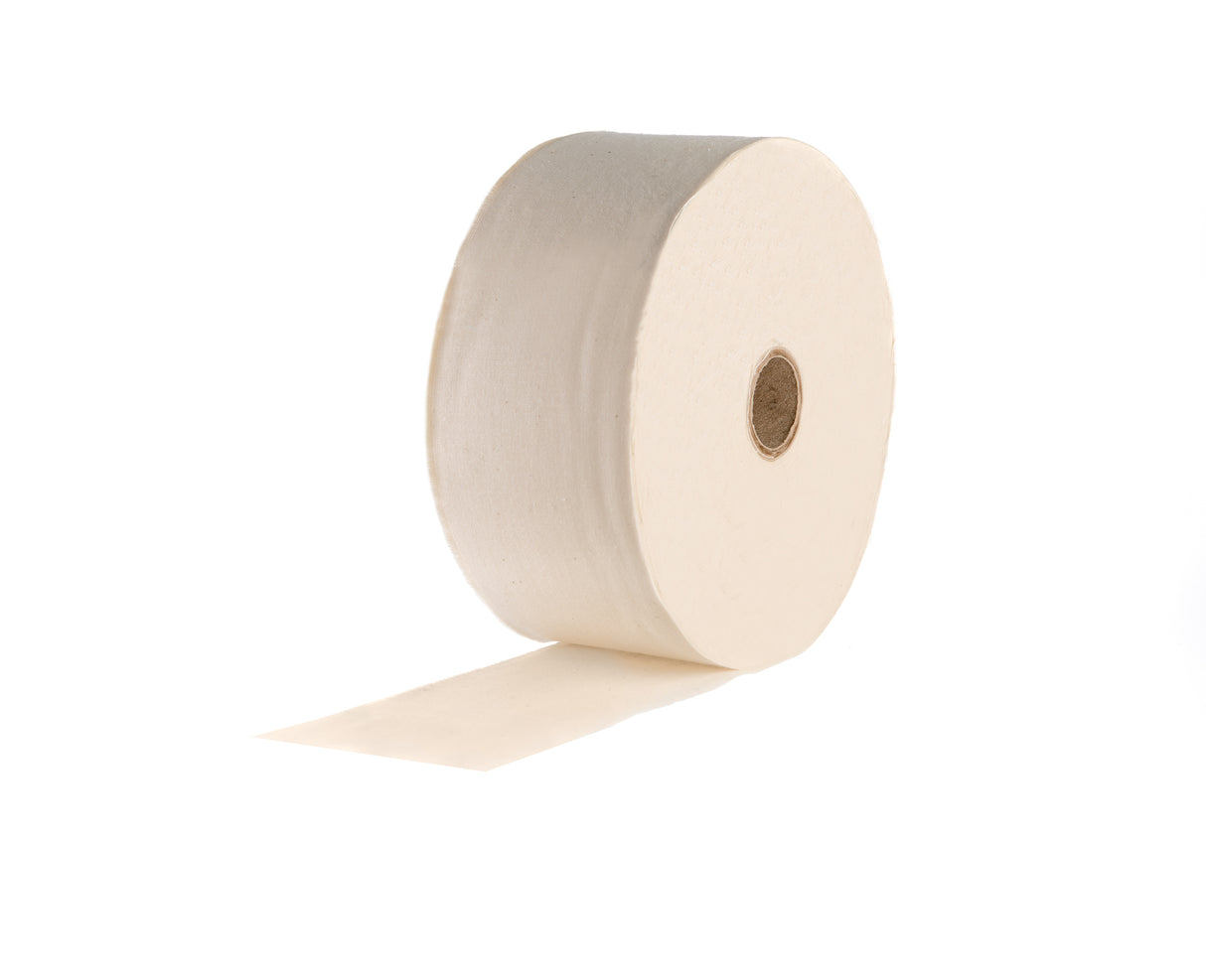 NATURAL MUSLIN EPILATING WAX STRIP ROLL 3.5" X 40 YARDS