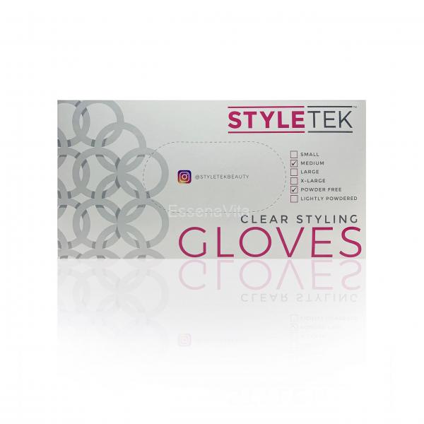 STYLE TEK VINYL GLOVES POWDER FREE